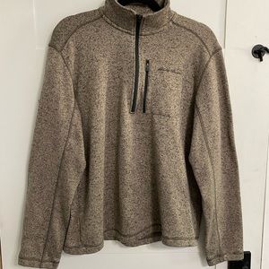 Eddie Bauer quarter zip pullover sweatshirt